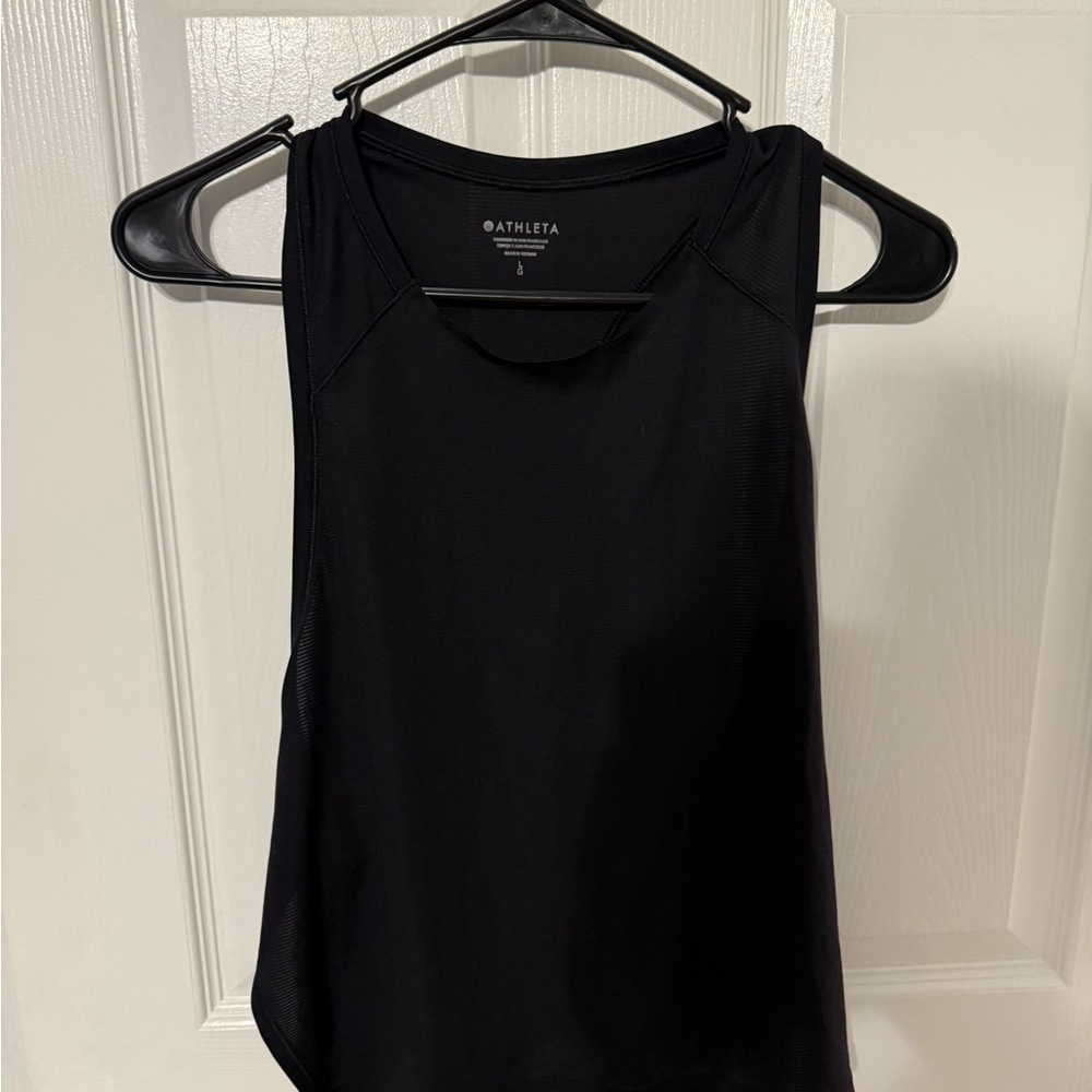 Athleta Women's Sleek Black Tank Top. NWOT